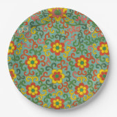 中国のデザイン紙プレート ペーパープレート (正面)