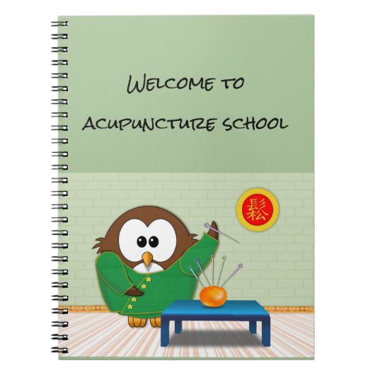 中国のドクターフクロウ ノートブック (正面)