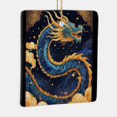 中国のドラゴンの飾り セラミックオーナメント (右)