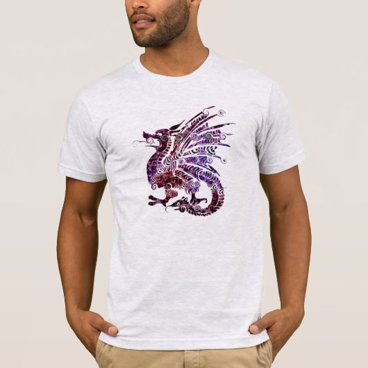 中国のドラゴンアートシャツ Tシャツ (正面)