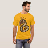 中国のドラゴンアート Tシャツ (正面フル)