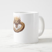 中国のドラゴンパワー ジャンボコーヒーマグカップ (正面右)