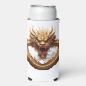 中国のドラゴンパワー スリム缶クーラー (Seltzer正面)