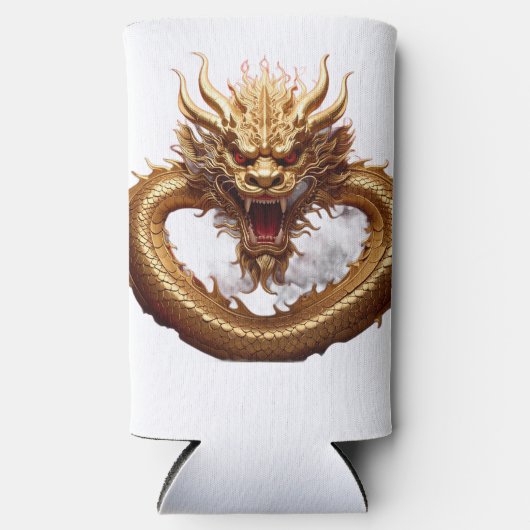 中国のドラゴンパワー スリム缶クーラー (正面)