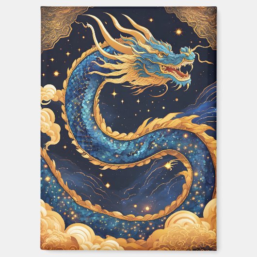中国のドラゴンマグネット マグネット (正面)