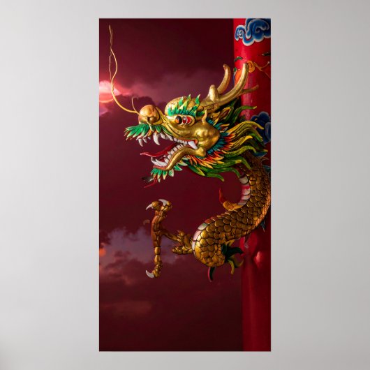 中国のドラゴン ポスター (正面)