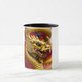 中国のドラゴン マグカップ (中央)