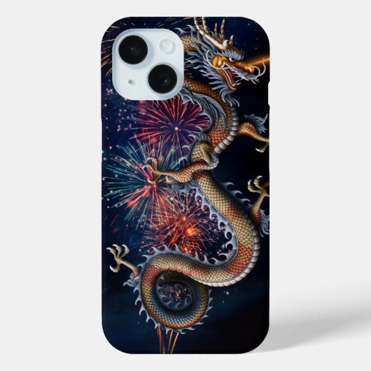 中国のドラゴン Case-Mate iPhoneケース (裏面)