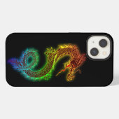 中国のドラゴン iPhoneケース (裏面横)
