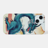 中国のドラゴン iPhone 15ケース (裏面横)