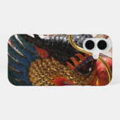 中国のドラゴン iPhone 16ケース (裏面横)
