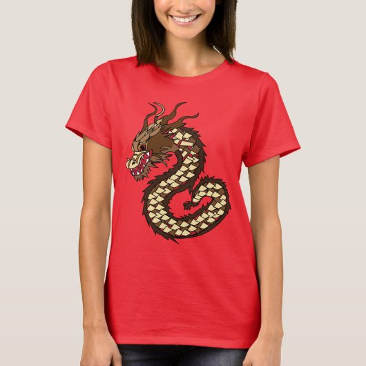 中国のドラゴン Tシャツ (正面)