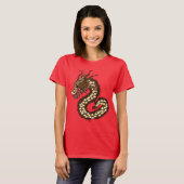 中国のドラゴン Tシャツ (正面フル)