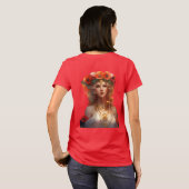 「中国のドラゴンTシャはっきりしたツとアイコニック Tシャツ (裏面フル)