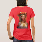 「中国のドラゴンTシャはっきりしたツとアイコニック Tシャツ (裏面)