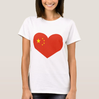 中国のハート Tシャツ