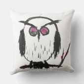 中国のフクロウ – 枕 (裏面)