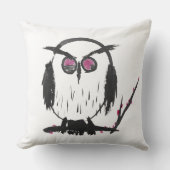 中国のフクロウ – 枕 (正面)