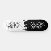 中国のフローラデザイン スケートボード (横)