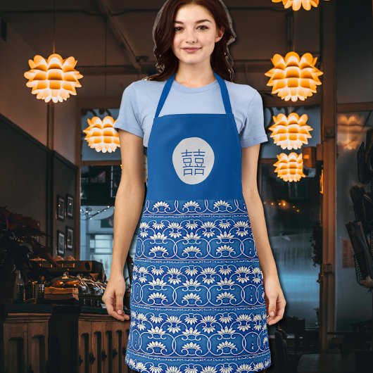 中国のフローラ エプロン