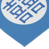 中国のフローラ ミディアムテーブルランナー (コーナー)