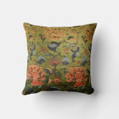 中国のブロケード緑 クッション (裏面)