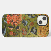 中国のブロケード緑 iPhoneケース (裏面横)