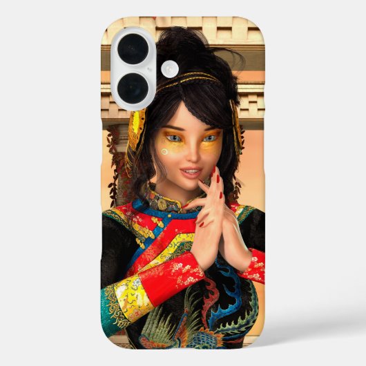 中国のプリンセス Case-Mate iPhoneケース (裏面)