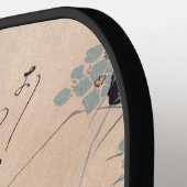 「中国のマンダリンアヒルの木切り」 ピックルボールラケット (左詳細)