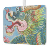 中国のライオンの守護壁画 カーエアーフレッシュナー (左)