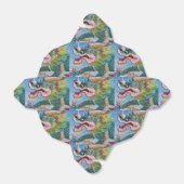 中国のライオンの守護壁画 フェイバーボックス (折り畳みなし)