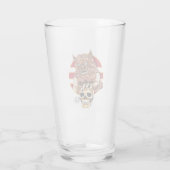 中国のライオンの守護者 – Foo Dog タンブラーグラス (裏面)
