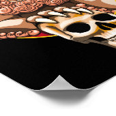 中国のライオンの守護者 – Foo Dog ポスター (角)