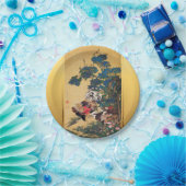 中国のルースター2017年日本の美術紙P ペーパープレート (パーティー)