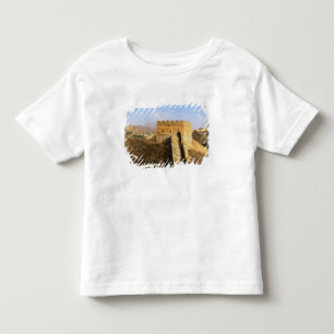 中国の万里の長城のパノラマビュー 2 トドラーTシャツ
