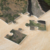 中国の万里の長城の風景 ジグソーパズル (側面)