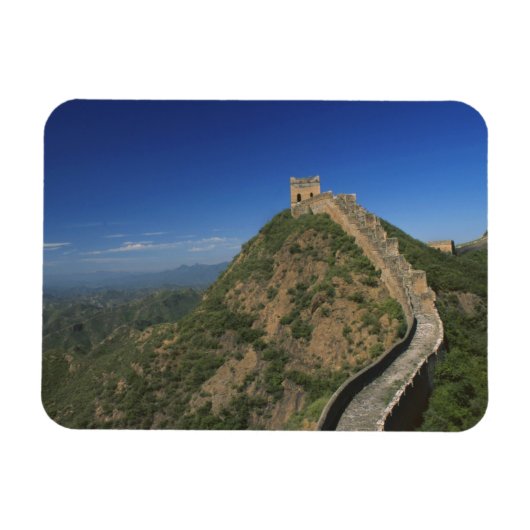 中国の万里の長城の風景 マグネット (横)