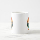 中国の万里の長城 コーヒーマグカップ (中央)