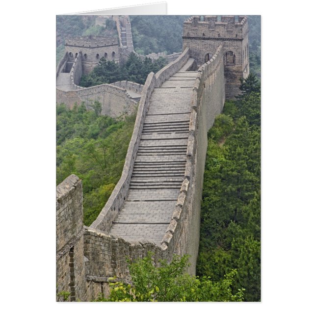 中国の万里の長城、ジンシャンリン (正面)