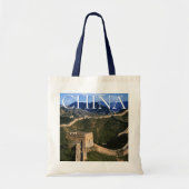 中国の万里の長城｜金山嶺 トートバッグ (正面)