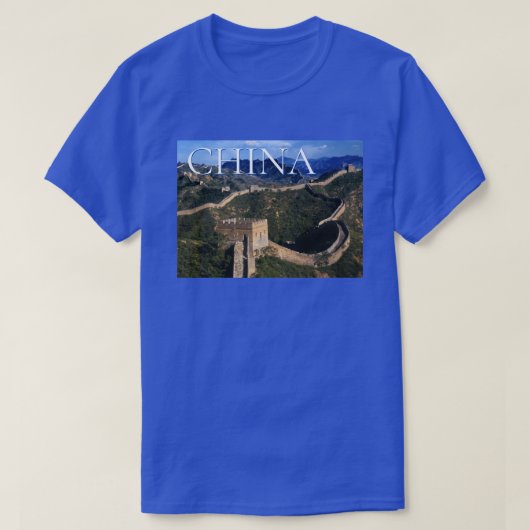中国の万里の長城|金山嶺 Tシャツ (デザイン正面)