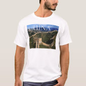 中国の万里の長城｜金山嶺 Tシャツ (正面)