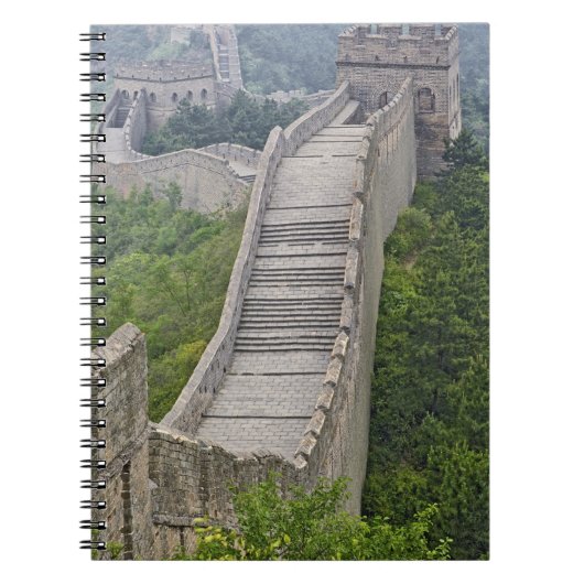 中国の万里の長城、jinshanling ノートブック (正面)