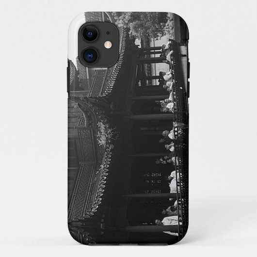 中国の上海 豫園 点春堂 ヴィンテージ Case-Mate iPhoneケース (裏面)