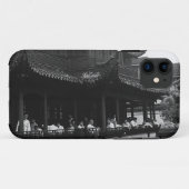 中国の上海 豫園 点春堂 ヴィンテージ Case-Mate iPhoneケース (裏面(横))