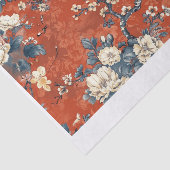 中国の不気味なパターン13 薄葉紙 (詳細)