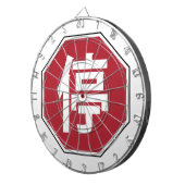 中国の交通ストップHanzi通り符号停 ダーツボード (正面右)