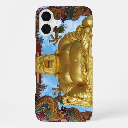 中国の仏陀 iPhoneケース (裏面)