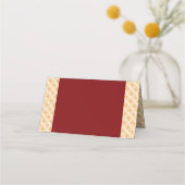 中国の伝統的結婚吉なペラナカン プレイスカード (裏面)