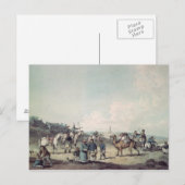 中国の兵 ポストカード (正面/裏面)